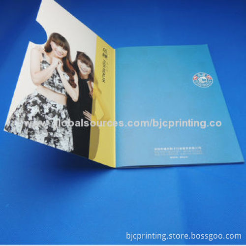 Glossy coated paper magazine printing, monthly periodical